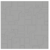 3D Панель№35 600х600х23