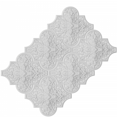 3D Плитка№29 350х400х52