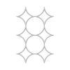 3D Плитка№38 472х472х13