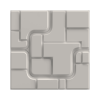 3D Панель№35 600х600х23