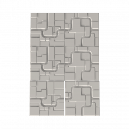 3D Панель№35 600х600х23